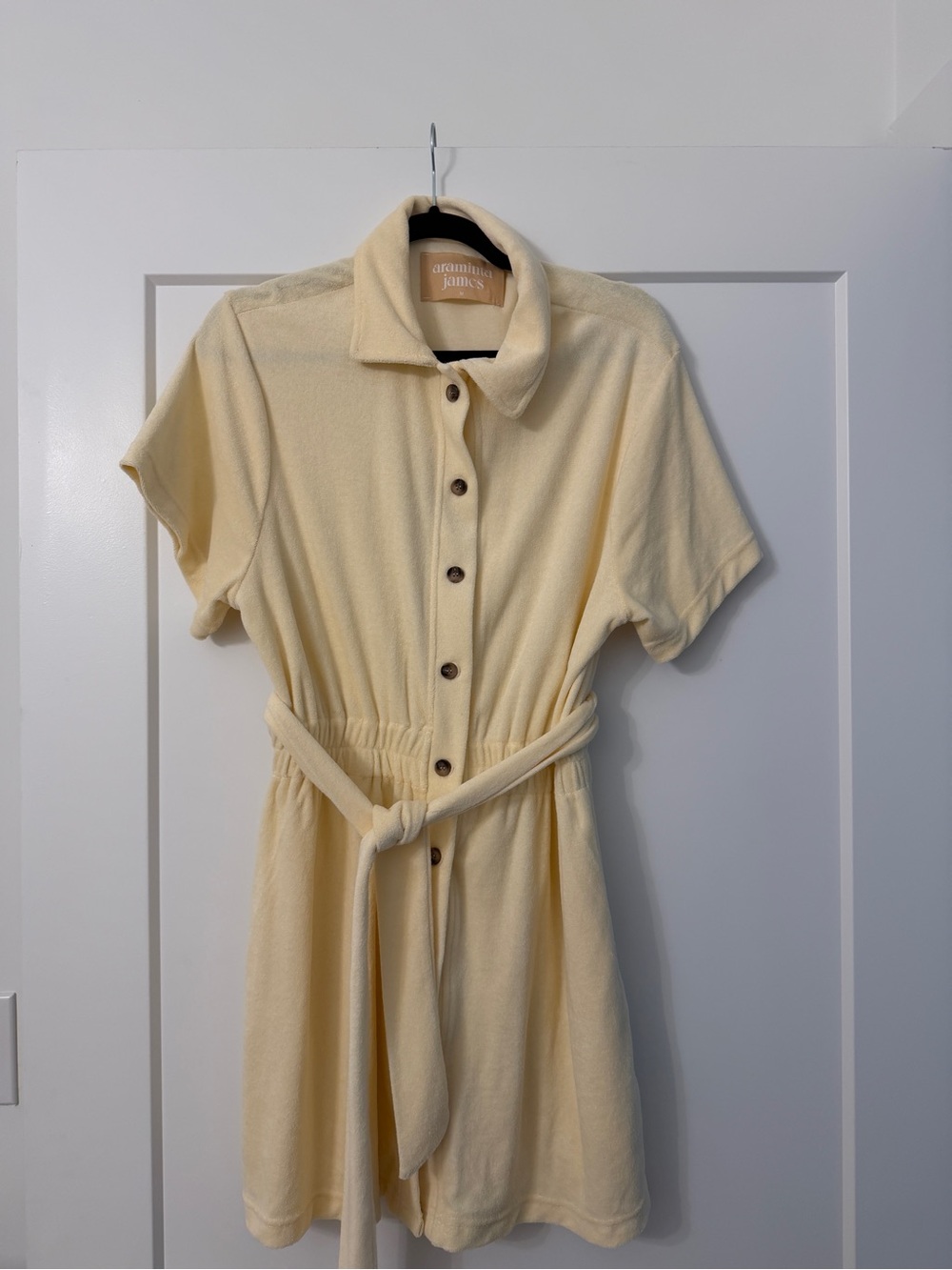 Terry Towel Mini Dress